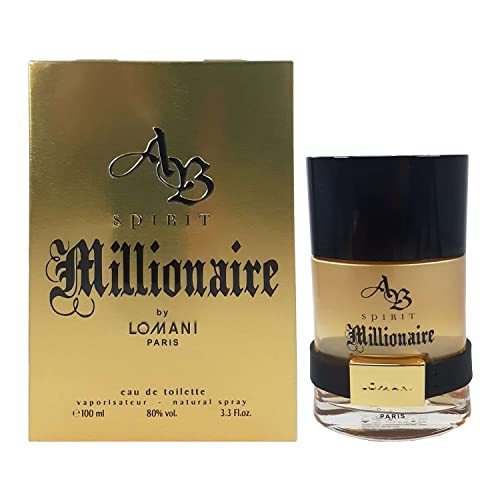 Ab Spirit Millionaire By Lomani Edt Spray 3.4 Oz For Men #TOP5