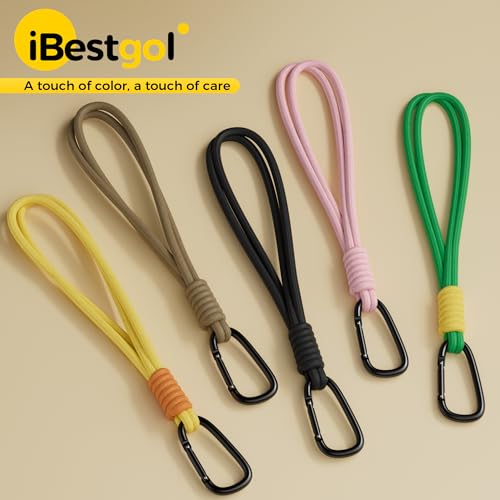 iBestgol Kinderwagen Haken, Universal Kinderwagenhaken für Taschen, Kinderwagen Taschen Halterung, Schwarz 2pc