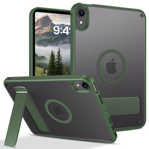 VENINGO iPad mini7 �P�[�X (A17 Pro 2024 ��7����) iPad mini6 �P�[�X (2021 ��6����) �c���X�^���h �}�O�l�b�g �ϏՌ� ������ ���ϖh�~ �w��h�~ MagSafe�Ή� �}�O�l�b�g���� ���^ �}�b�g�d�グ
