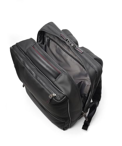 Men Business Bag, Black, w30 x h42 x d15(2+10+3) cm4
