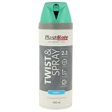 SuperGift.com 400ml, Premium Matt Spray Paint, 2-in-1 Paint and Primer (1, Classic Teal)