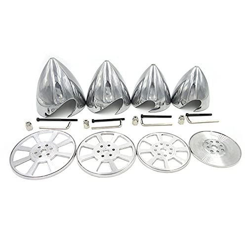 FLFRC Metal Propeller Spinner Dia 70mm-127mm CNC Plane Spinner for DLE Gasoline Engine DLE20 DLE30 DLE55 DLE111 DLE222 RC Airplane (3.0