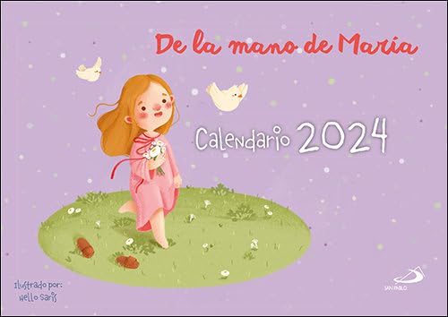 Calendario De la mano de María 2024 (Calendarios y Agendas)