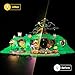 YEABRICKS LED Light for 10354 Lord of The Rings The Shire Building Blocks Model (Building Set NOT Included)