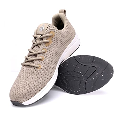 Green Steps Grün Sneakers mit Fußgewölbestütze aus nachhaltigem Material und komfortabel. Unterstützt die Linderung von Fußschmerzen, UK 7 / EU 41