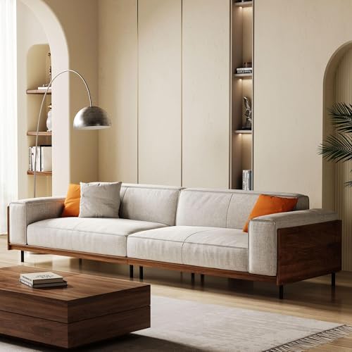 NessCarsti Modern 4-Seater Sofa for Living Room -...