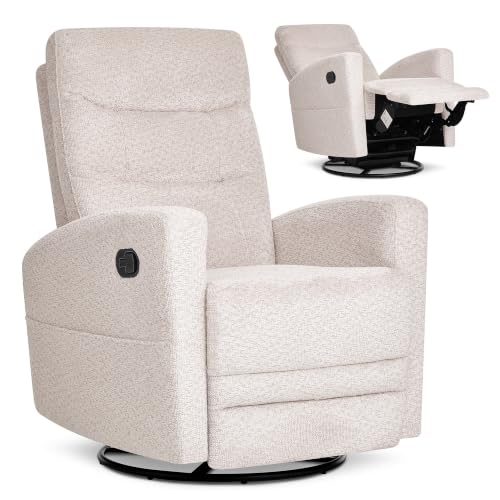Image of Dream On Me Chatham Deluxe Nursery Glider Recliner, Amazon Exclusive, Ballet Pink