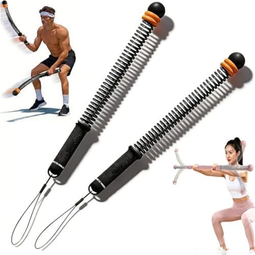 Adjustable Ropeless Battle Ropes Training with Poster, Portable Cordless Battle