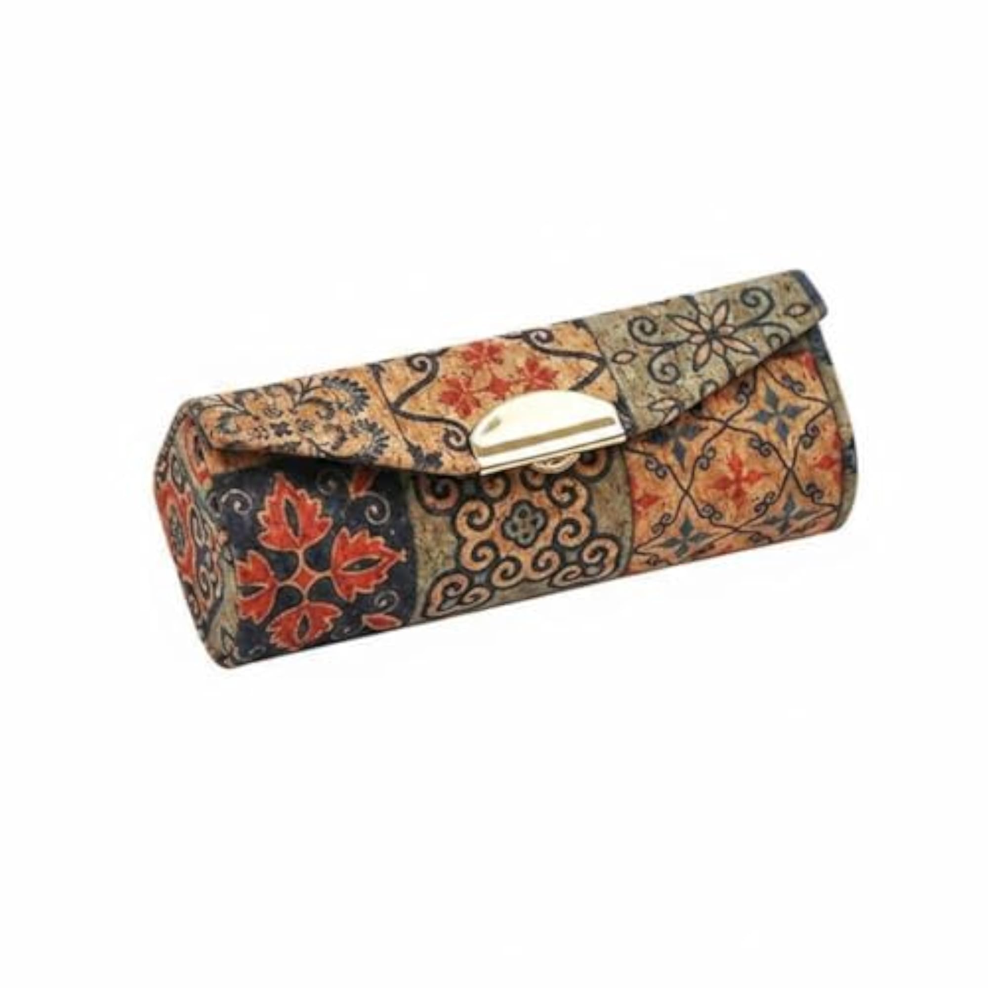 Retro Pattern Portable Lipstick Storage Box, Light Luxury Design