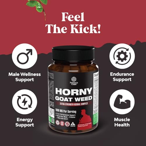 Horny Goat Weed Extract Complex - Invigorating Blend with Tribulus Saw Palmetto L Arginine and Tongkat Ali Extract and Maca Root for Men and Women for Enhanced Energy and Stamina - 30 Servings - Image 4