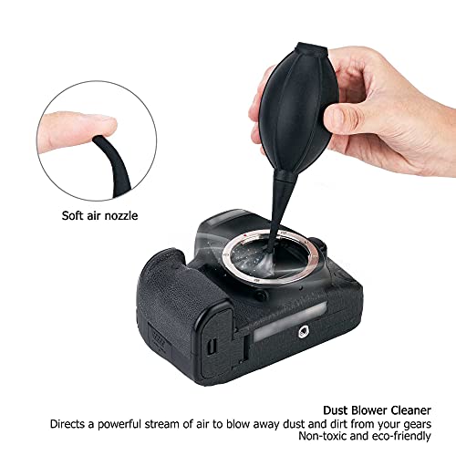 image for PROfezzion Professional 7-in-1 Cameras Lens Cleaning Kit Including Dus