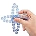 ATESSON Bike Chain Gear Fidget Spinner,Stainless Steel Metal Sprocket Chain Fidget Toy,Relief Stress Anxiety Finger Spinning Toy for ADHD Autism Adults and Kids