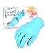 MLS Ultraspec Blue Nitrile Exam Gloves, for Food, Home, Hospital, Law Enforcement, Tattoo 100/bx (Large)