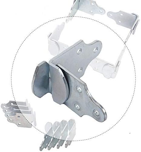 HEKA 8 PC Utility Trailer Wood Sides Latch Rack Stake Body Gates Corner Brackets