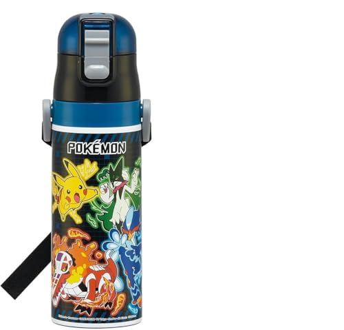 スケーター(Skater) 水筒 子供用 直飲み 470ml ポケモン 25 男の子 保冷専用 ステンレス 軽量タイプ waterbottle スポーツボトル キッズ こども 水瓶 SDC4-A