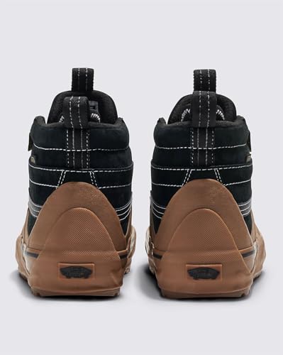 Vans Vans - Unisex Sk8-Hi Dip MTE-2 Shoes, Color Black/Gum, Size: 9.5 D(M) US Mens / 11 B(M) US Womens