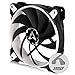 ARCTIC BioniX F120 – 120 mm Ventilador de Caja para CPU con PWM Sharing Technology (PST), Motor Trifásico Muy Silencioso, Computadora, 200-1800 RPM – Blanco