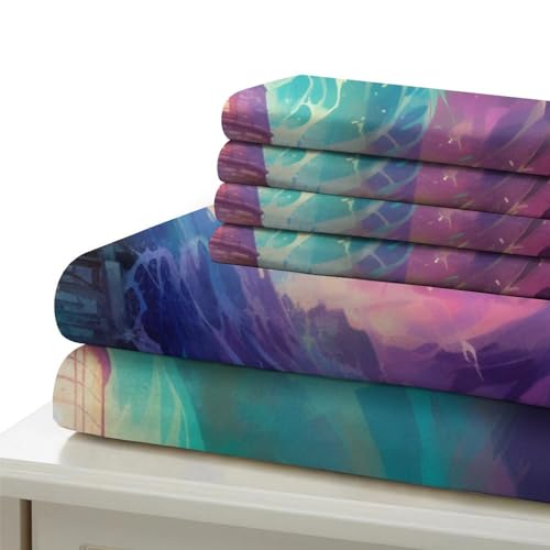 Housse de couette phare fermeture éclair et microfibre douce 135x200