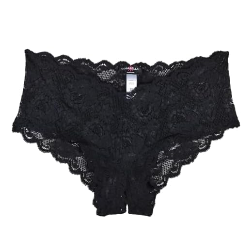 Cosabella Women's Never Say Never Naughtie Low Rise Hotpants, Black, S-M