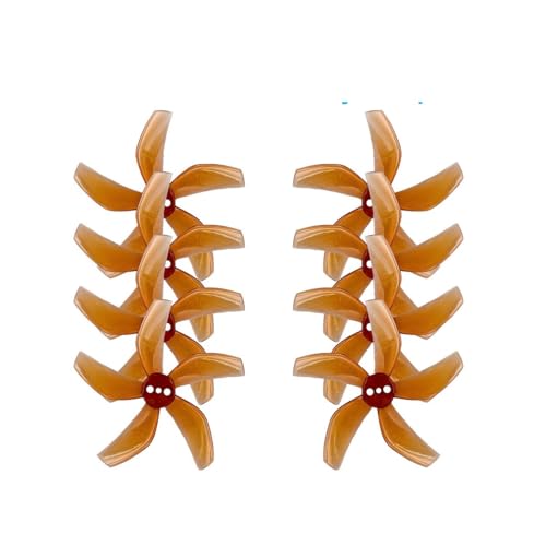 Hélice D51 Brown 5-Blade en PC renforcé pour Drone FPV canalisé O3 O4 HD
