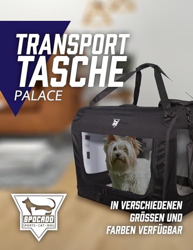 Spocado "Palace" Borsa Da Trasporto Per Animali 60 X 42 X 42 Cm Grigia - 2