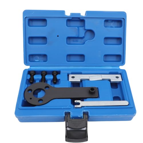 Anlseiod 6 Pezzi Attrezzo Messa in Fase Motore 1.1, 1.2 1.4 Litri 8 V per 500 Punto Evo Panda Chrysler Ypsilon Delta Musa Giulietta Strumento Regolazione del Motore Dell'auto 187A1.000