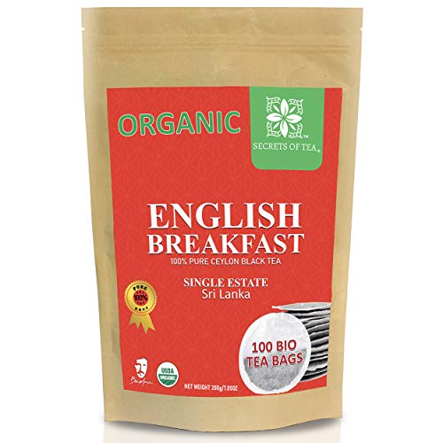 Secrets of Tea English Breakfast Ceylon Black Tea, 100 Ct image 5