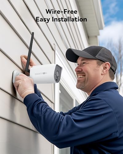 Swann MaxRanger4K Wi-Fi NVR Security Add-on Camera, With Forever Charged Solar Panels, Longest Range Wireless Outdoor Cameras, Person Vehicle Detection, Color Night Vision, Wire Free, No Monthly Fee - Image 4