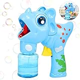 【DISEÑO ÚNICO DE PISTOLA DE JUGUETES】 Estos juguetes para disparar burbujas están hechos de plástico ABS no tóxico, resistente, inodoro y de alta calidad. Con adorables looks, luces y efectos musicales para peces que te brindarán horas de diversión. También es seguro para la piel y el rostro de los niños.