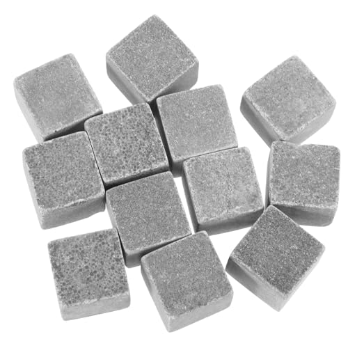 UTHCLO 12pezzi Pietre Per Whisky Riutilizzabili Pietre Refrigeranti Per Bevande Per Vino Resistenti All Usura Per Uso