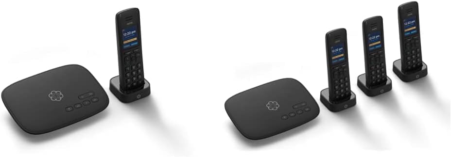 Ooma Telo VoIP Free Internet Home Phone Service and HD3 Handset. Affordable landline Replacement. Unlimited Nationwide Calling & Telo VoIP Free Internet Home Phone Service with 3 HD3 Handsets