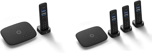 Ooma Telo VoIP Servicio gratuito de teléfono residencial y teléfono HD3. Reemplazo de línea fija asequible. Llamadas nacionales ilimitadas y