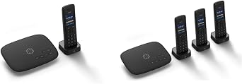 Ooma Telo VoIP Free Internet Home Phone Service and HD3 Handset. Affordable landline Replacement. Unlimited Nationwide Calling & Telo VoIP Free Internet Home Phone Service with 3 HD3 Handsets
