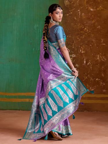 AKHILAM kanjivaram silk saree in soft silk – image 2