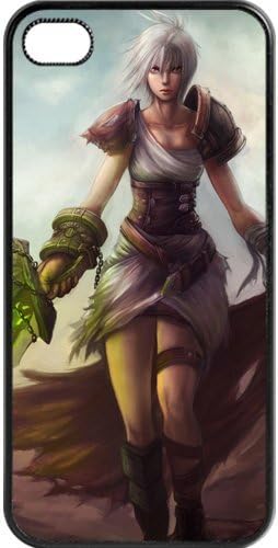 Custom personalized Protective Case for iPhone 4/4s - Game League of Legends LOL Riven