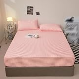JIANINGHOME Spannbetttuch,150x200 Luxus-Spannbettlaken...