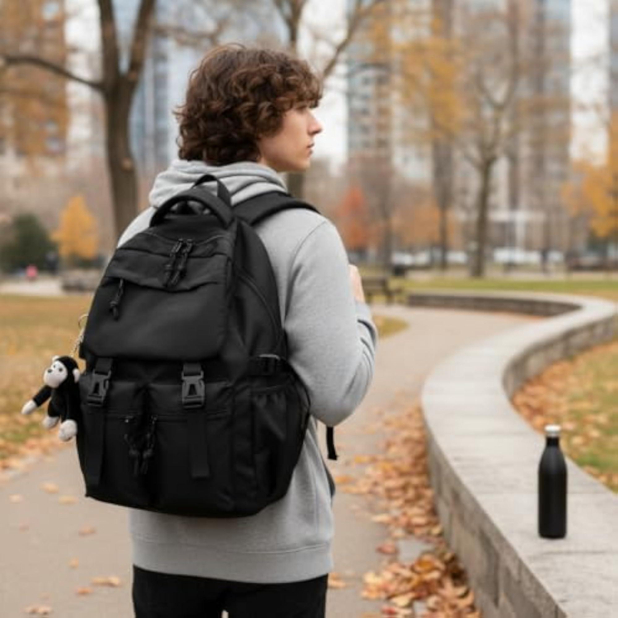 Large Capacity Multi-Compartment Backpack for Teen Girls & Boys, Stylish Travel Bag