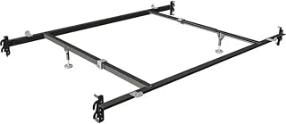 Glideaway full-to-queen bed frame conversion rails