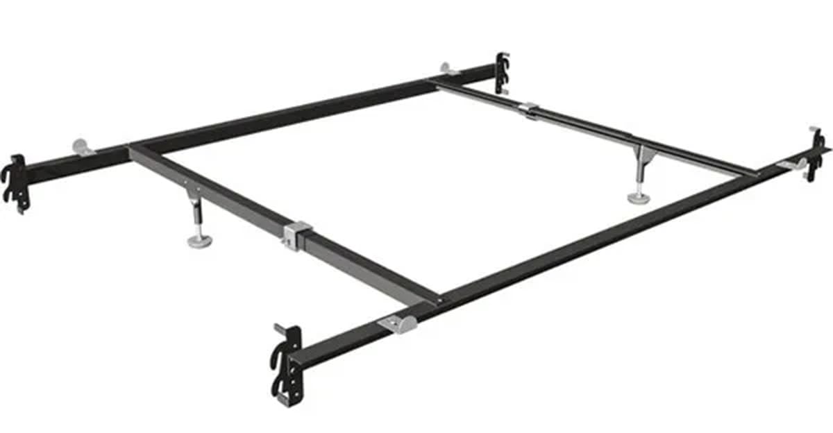 Glideaway Change Your Full to Queen Bed Frame Rail Conversion Rails