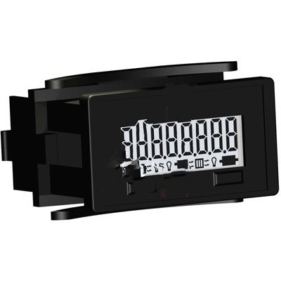 Trumeter 6300-1500-0000 , COUNTER DUAL RANGE 40/500HZ 3-30VDC BATTERY POWERED FRONT RESET PROGRAMMABLE