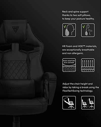 SENSE7 Poltrona da gioco Knight, ergonomico con