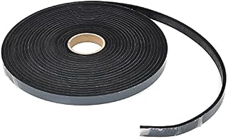 esnado EPDM czarna pianka, długość: 10 m, klej jednostronny (10 mm x 2 mm)