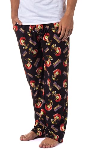 INTIMO Killer Klowns from Outer Space Mens' Character Movie Film Sleep Pajama Pants