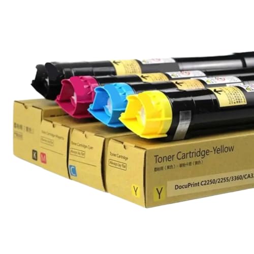 Toner DCC2250 CMYK pour imprimante Fuji Xerox C2255 et Phaser 7500 sans trace