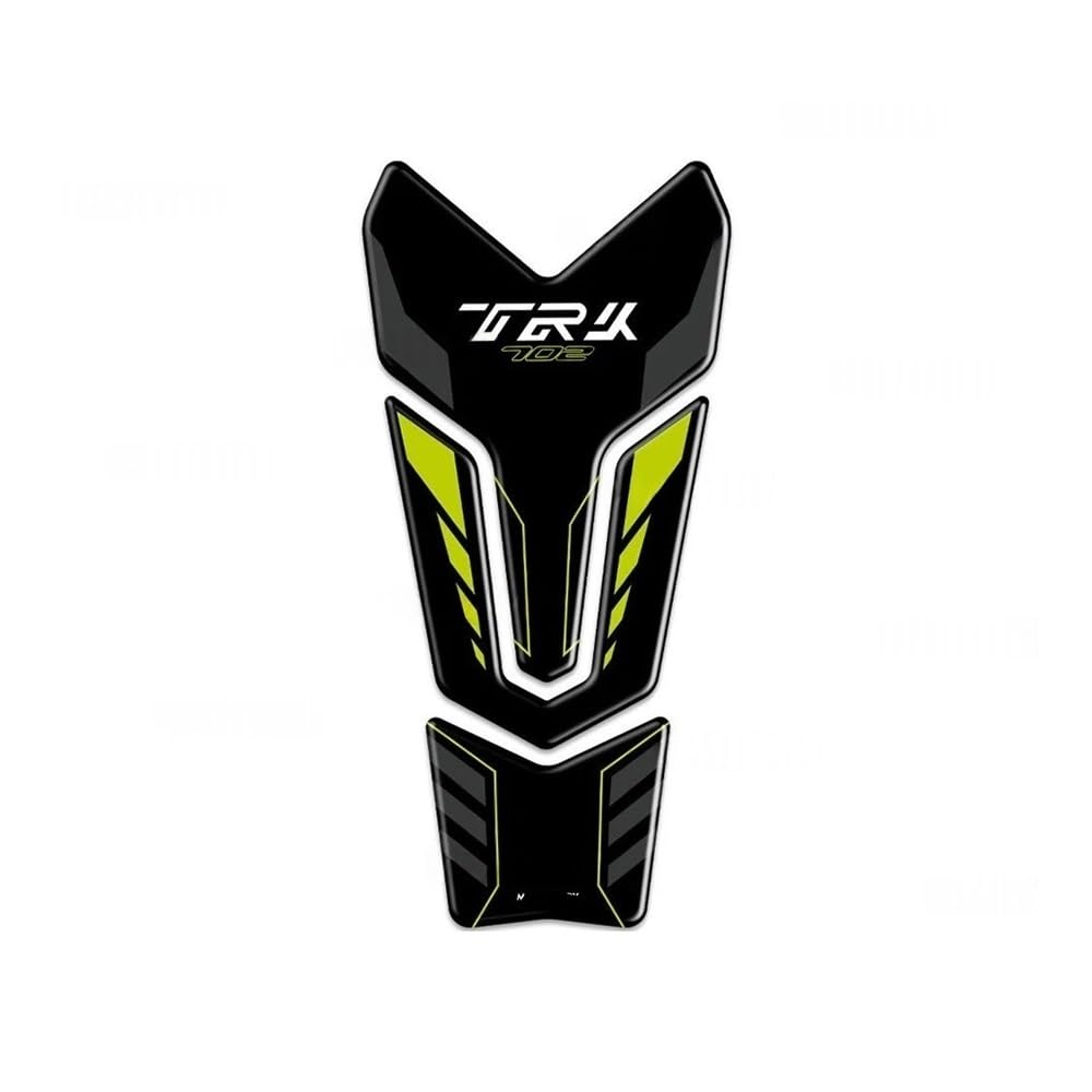 Réservoir TRK702X protégé des rayures de veste avec cet autocollant moto 2023 2024