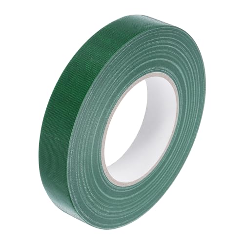 Image of MECCANIXITY Green Gaffers Tape, 60 Yards x 1 Inch No Residue, Non-Reflective Easy Tear Book Repair Tape Matte Stage Cloth Tape for Photography,Pack of 1