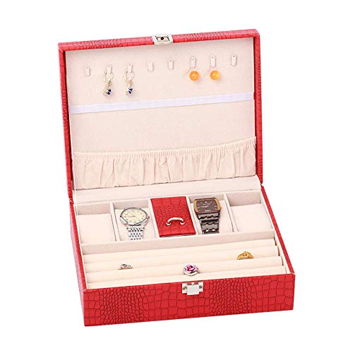 Boîte à bijoux contre les colliers emmêlés et montres rayées - 2