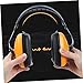 GETAJGHSD Boy Girl Noise Cancelling Ear Muffs for Toddlers Comfortable Hearing Protection Earmuffs for Boy Girl Reduction for Travel and Study Yellow