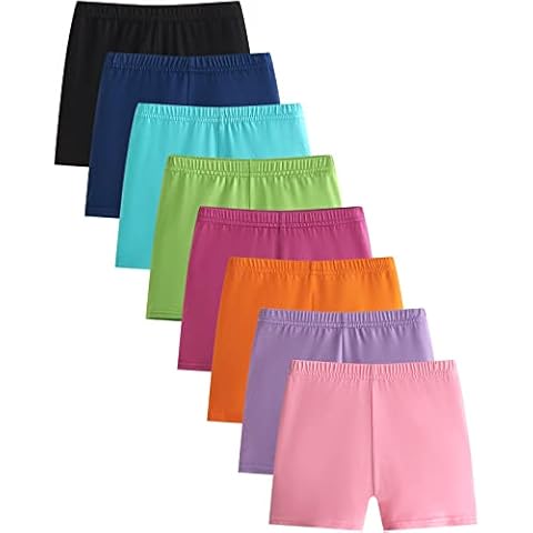 Adorel Pantalones Cortos para Niña Pack de 8 Cover