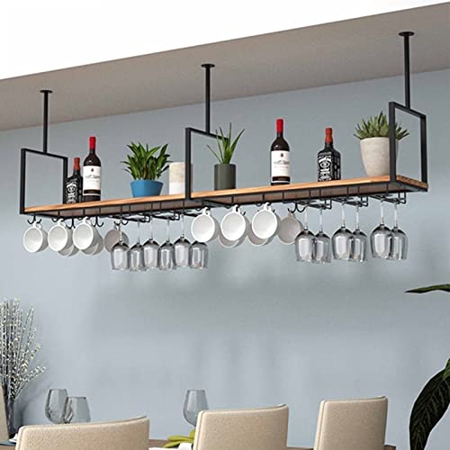 Support de verre à vin suspendu pour libérer l'espace des placards - 2